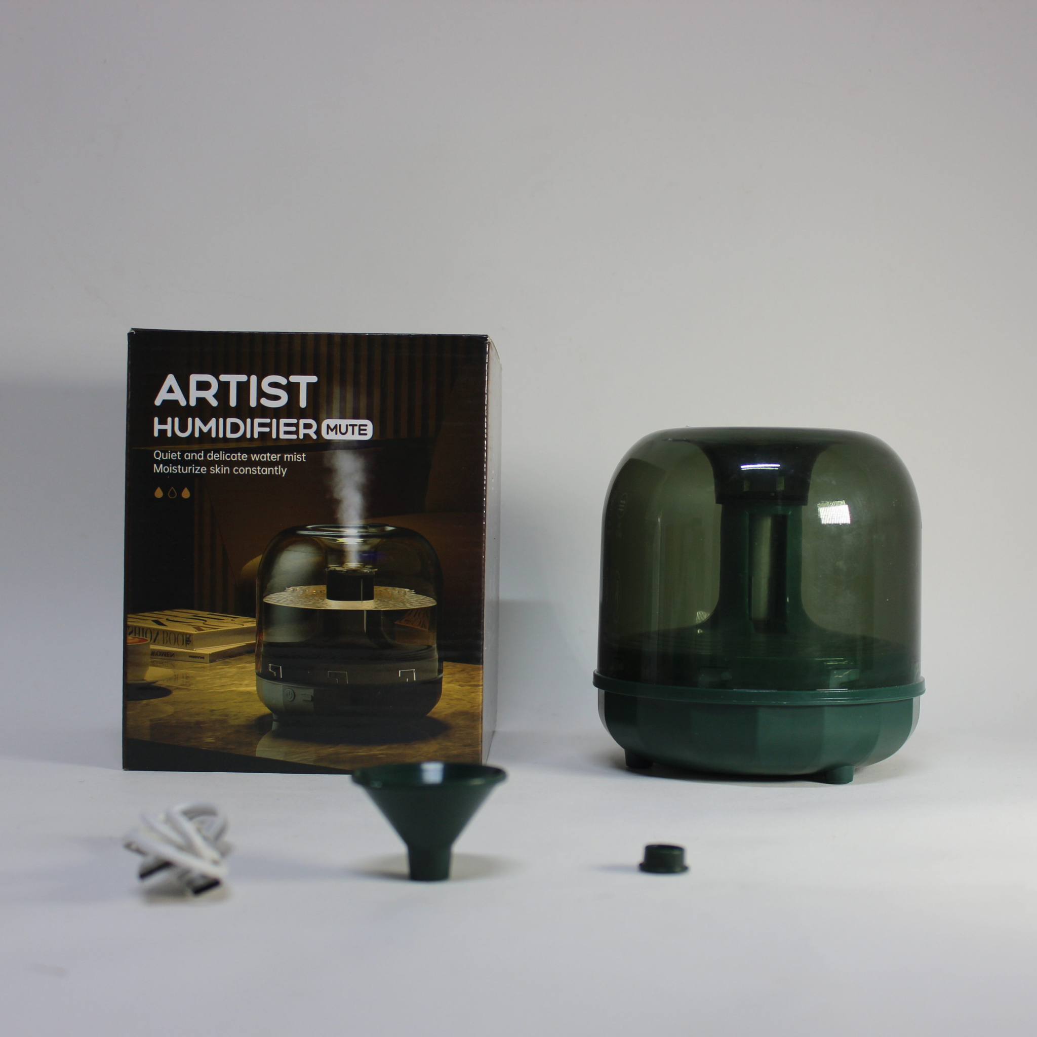 Diffuseur d’Huiles Essentielles Artistique – Silencieux & Design