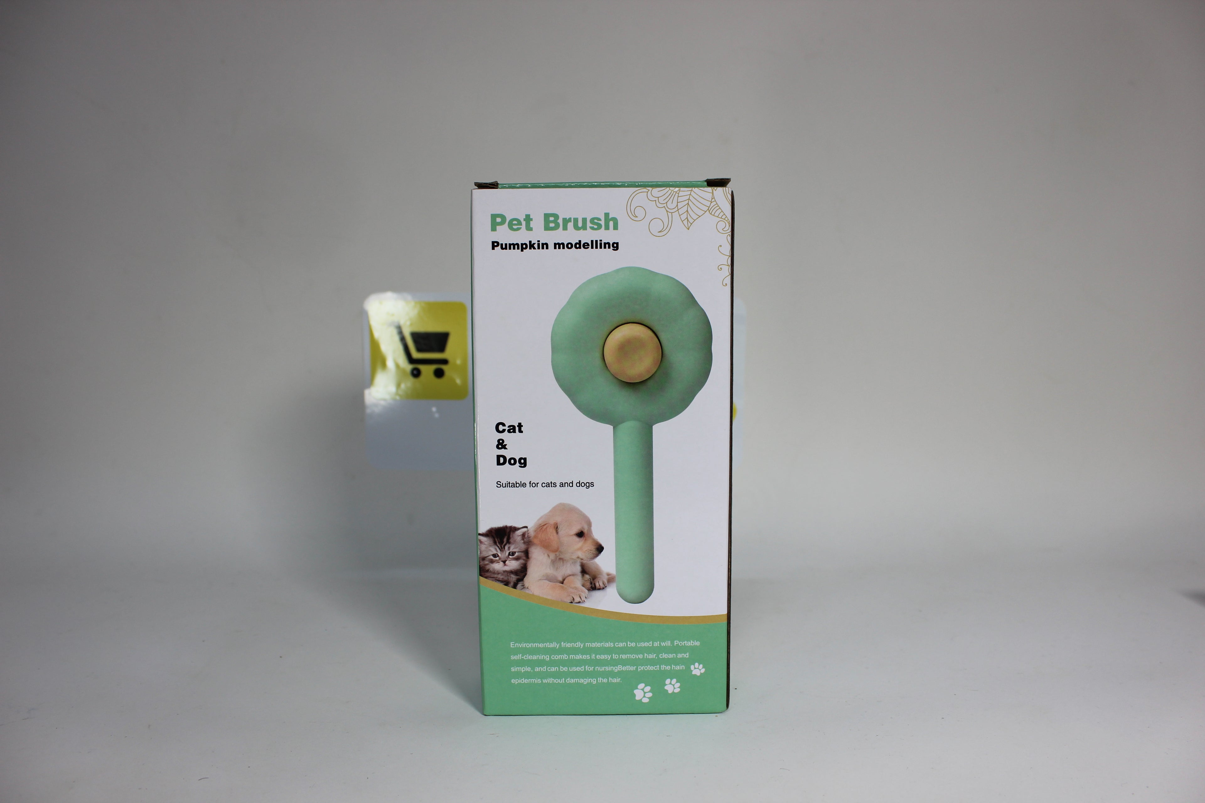 Brosse de Toilette pour Chats & Chiens – Auto-nettoyante & Massage