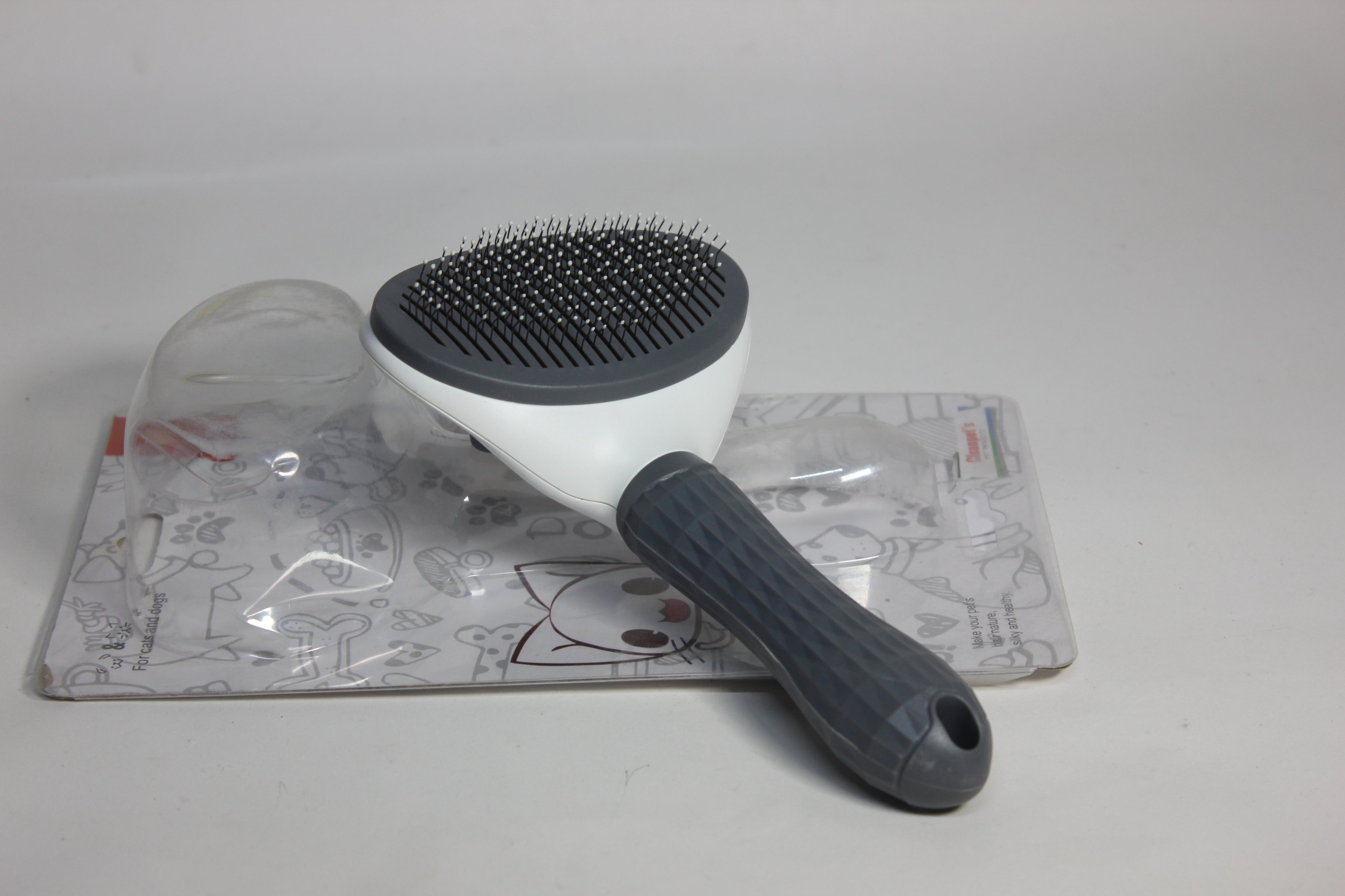 Brosse de Toilettage pour Chats & Chiens – Anti-Poils – Confort & Massage