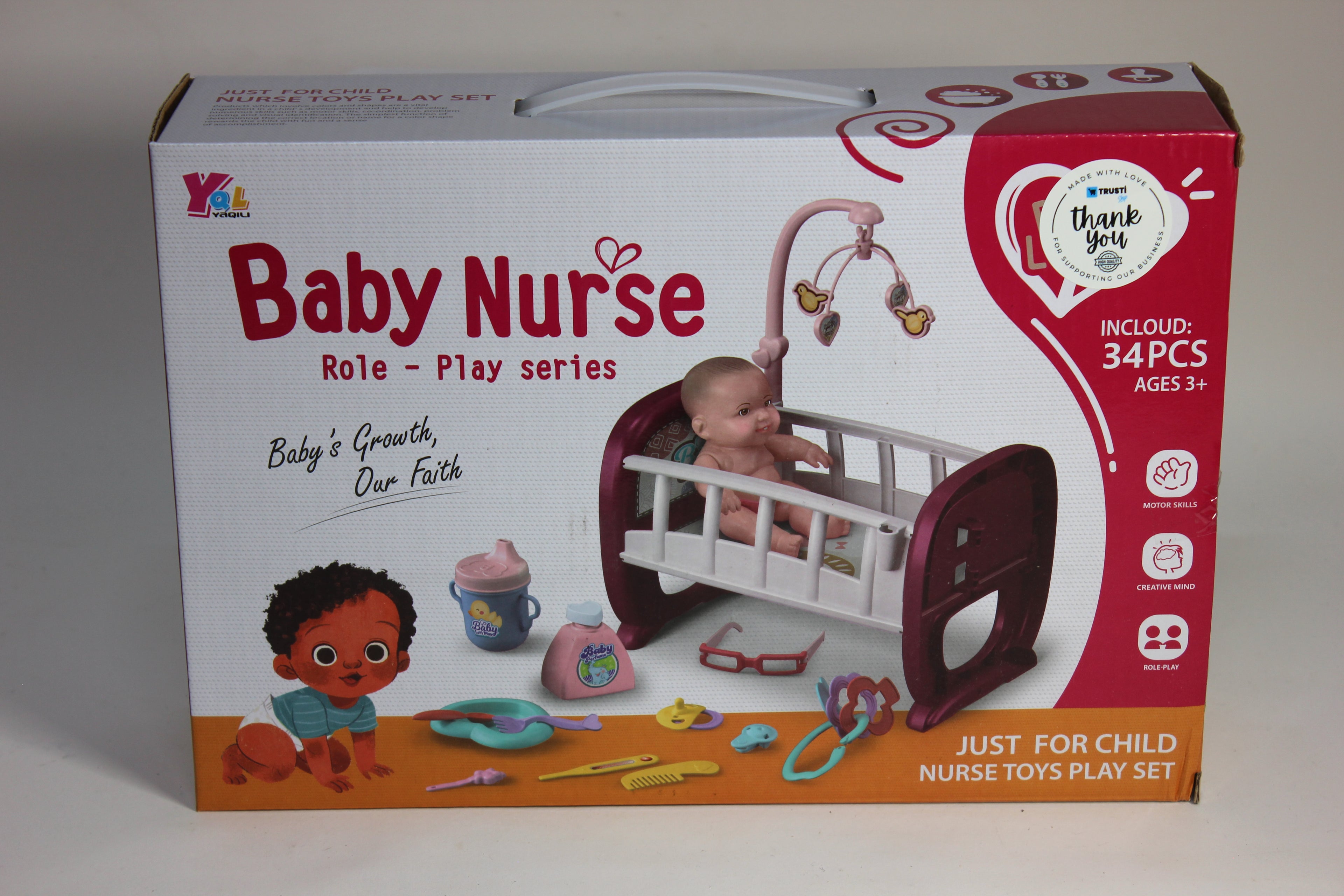 aby Nurse Role-Play Series | Jeu de Rôle Infirmière – 34 Pièces