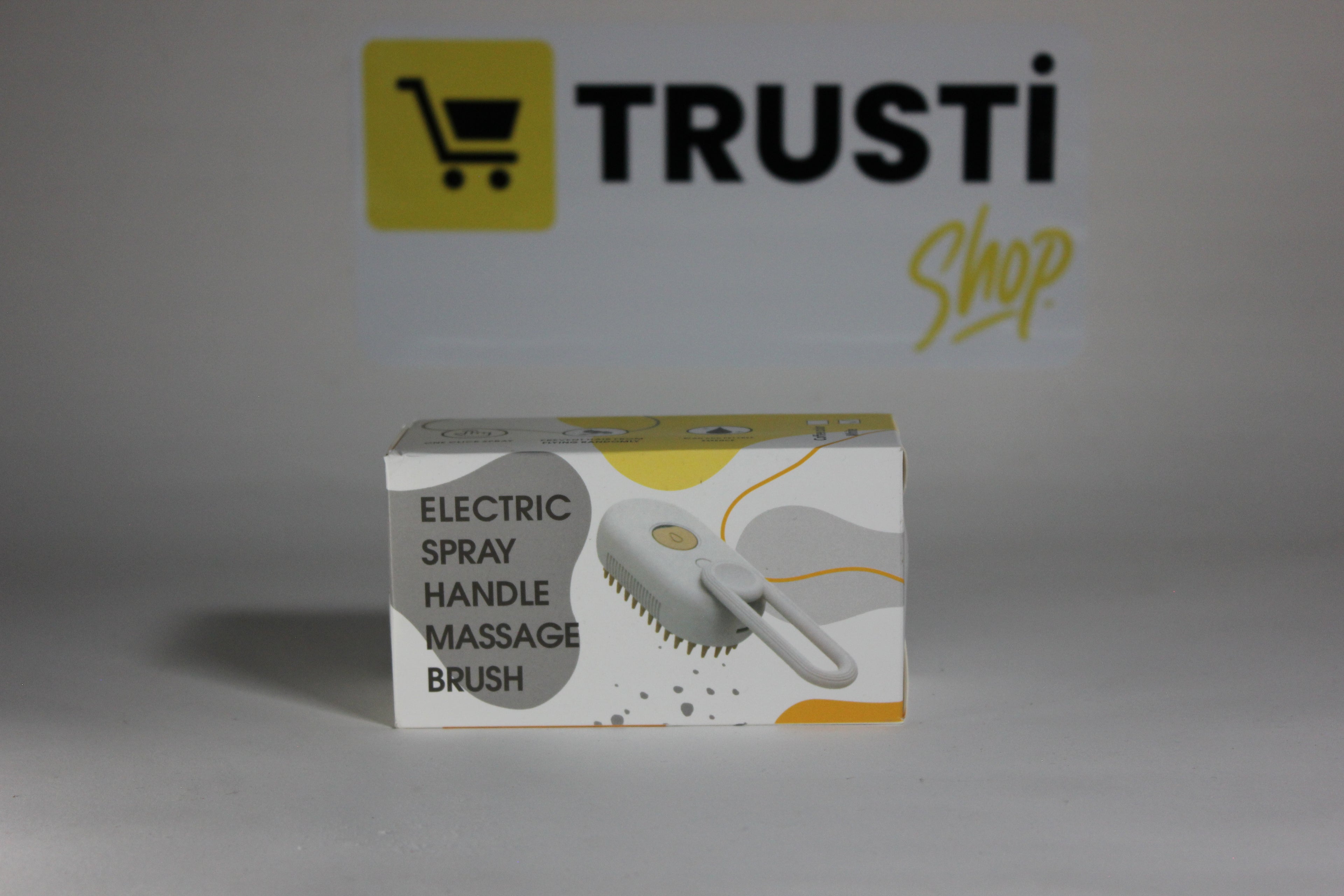 Brosse de Massage Électrique avec Pulvérisation