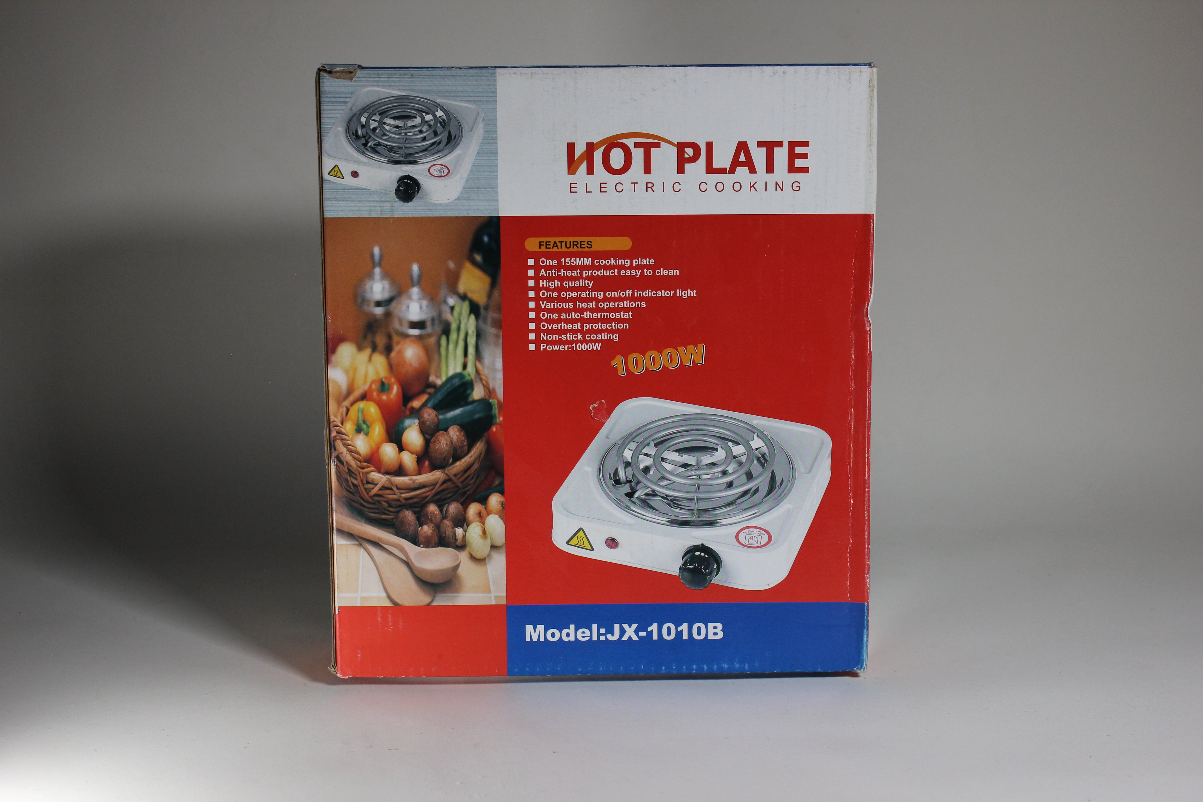 Plaque chauffante électrique simple 1000W – Cuisson rapide et pratique