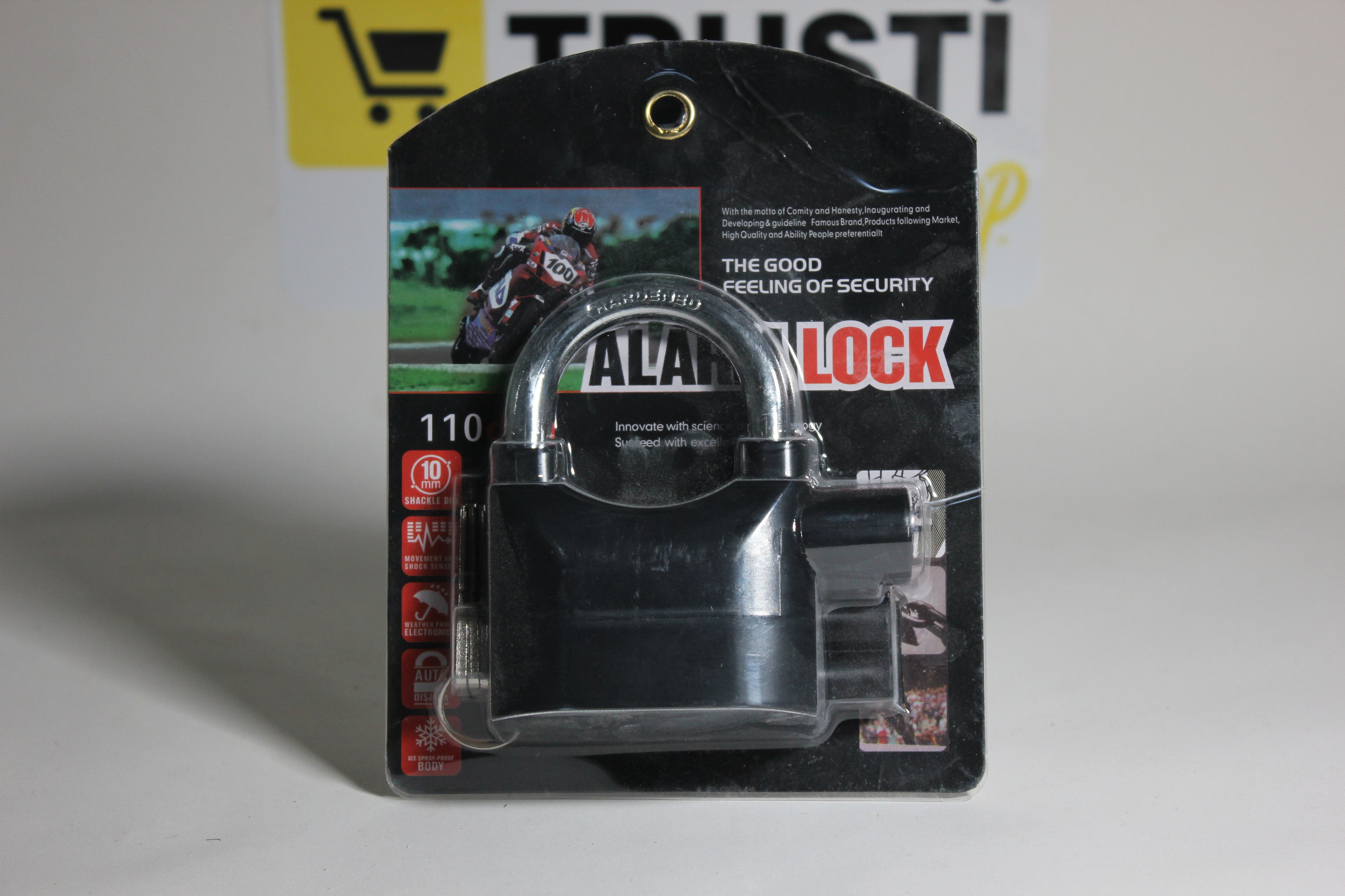 AlarmLock – Cadenas avec Alarme Intégrée Anti-Vol