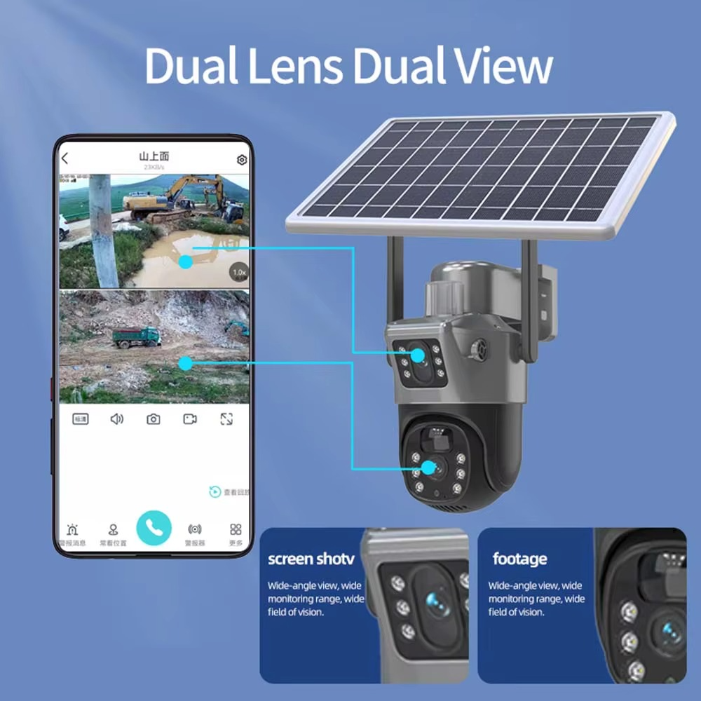 Caméra de Surveillance Solaire – 299 DT