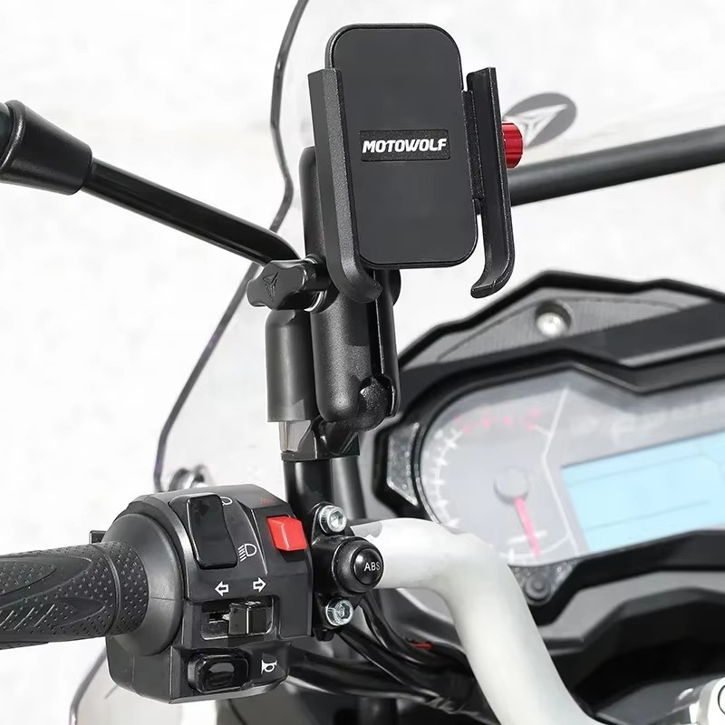 Support Téléphone Moto Tunisie – Fixation Stable 360° pour GPS