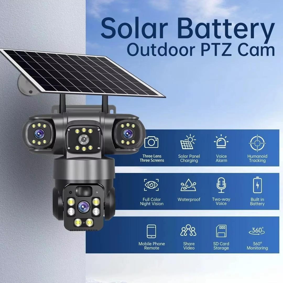 Caméra de Surveillance Solaire 4G – 349 DT