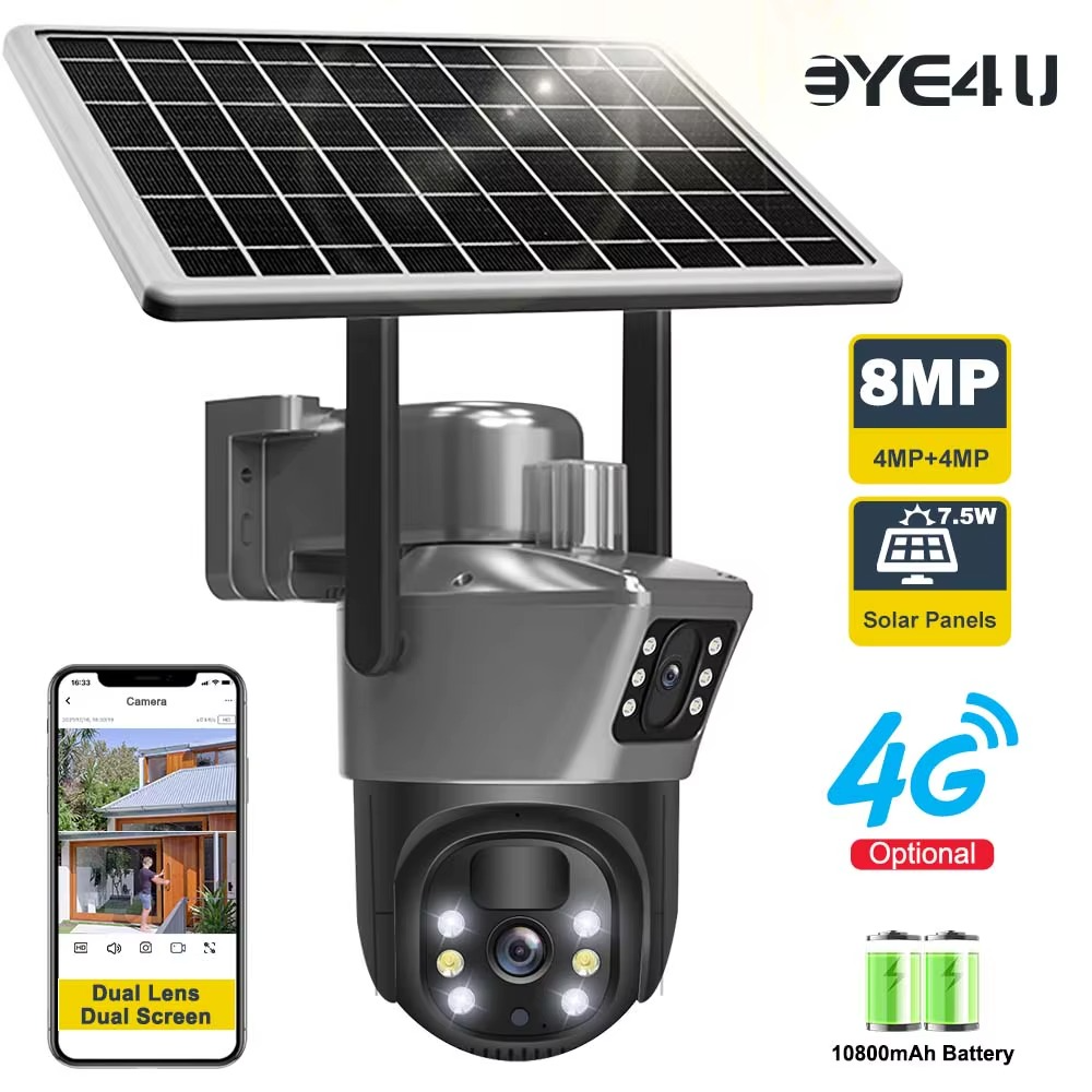 Caméra de Surveillance Solaire – 299 DT