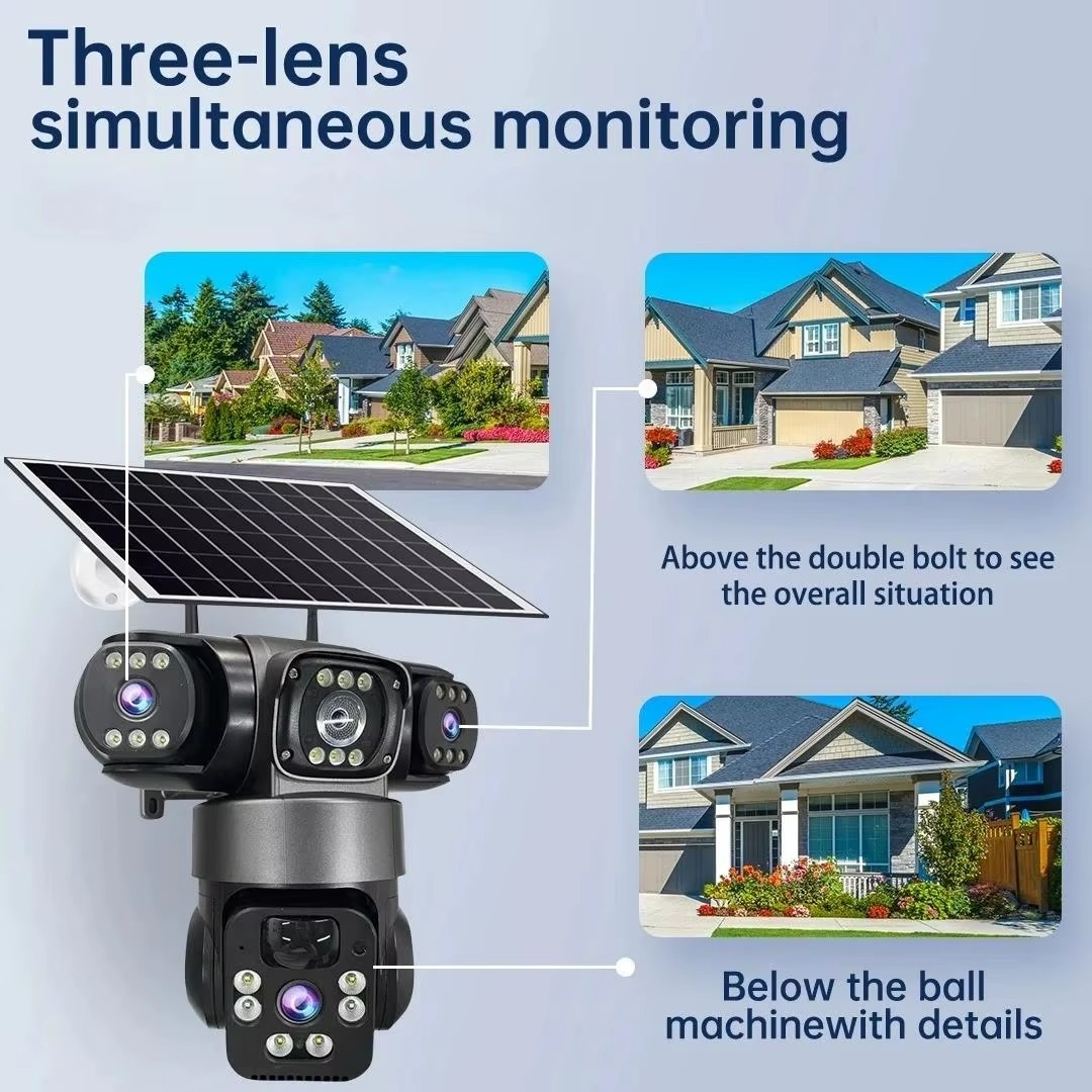 Caméra de Surveillance Solaire 4G – 349 DT